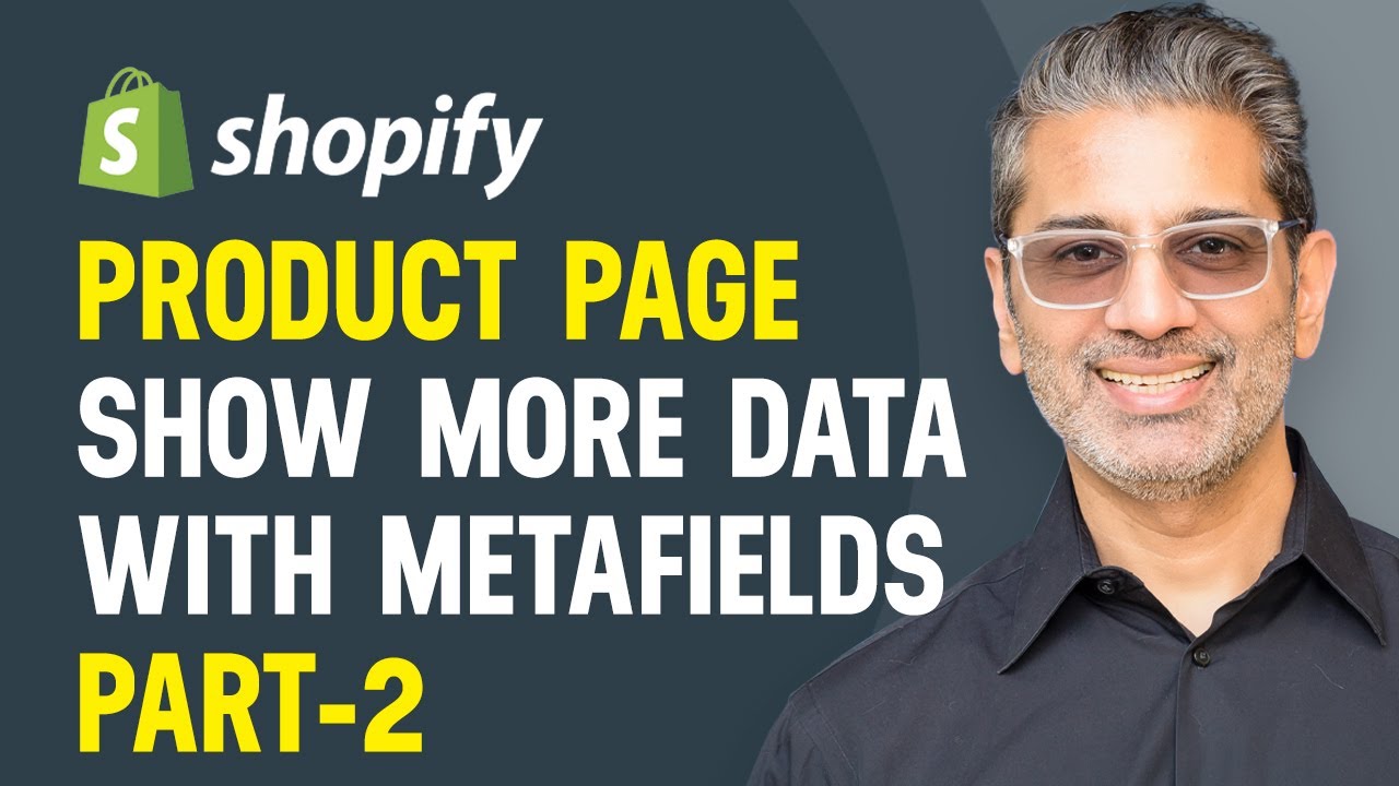 Shopify Product Page Customization - How To Use Variant Metafields