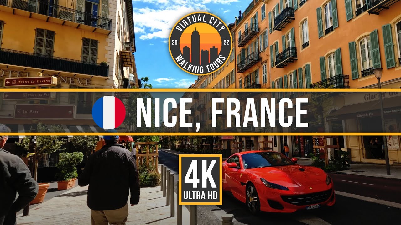 🇫🇷 NICE, FRANCE – 4K City Walking Tour | Promenade des Anglais, Port Lympia & Old Town (2024)