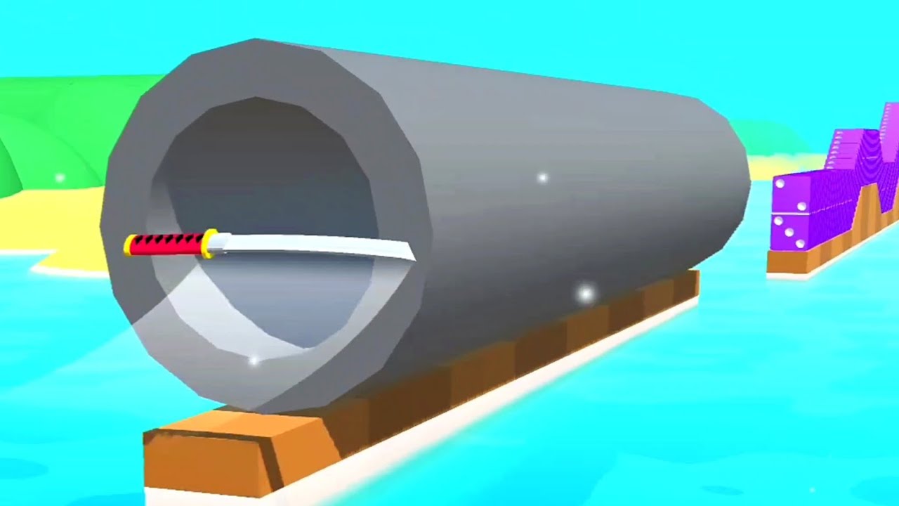 Flying Cut Game! Satisfying and Relaxing ASMR Slicing Video