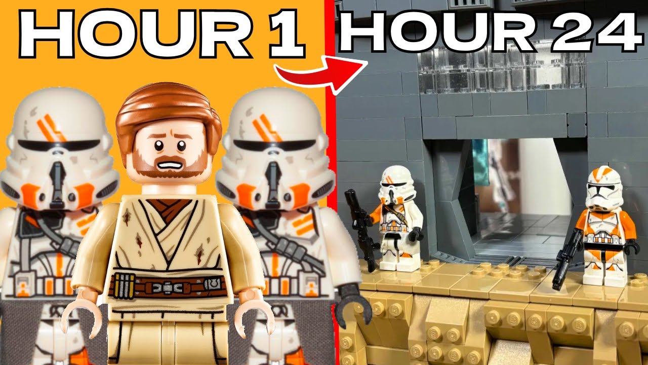 Building A LEGO Clone Base In 24 Hours...