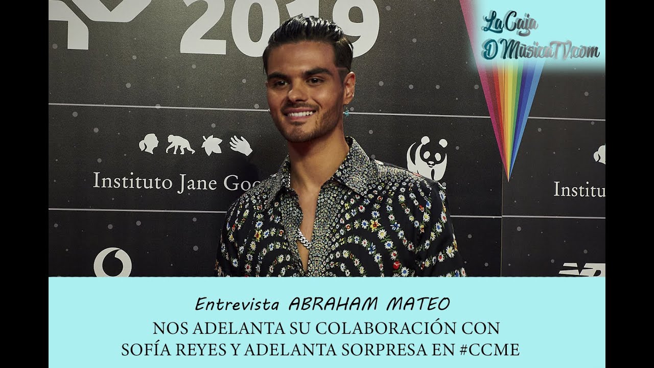 ABRAHAM MATEO NOS ADELANTA SU COLABORACIÓN CON SOFÍA REYES Y ADELANTA SORPRESA EN #CCME #LOS40MUSIC