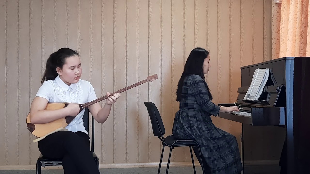 Кадирмаханова Сандугаш. Русс.нар.песня