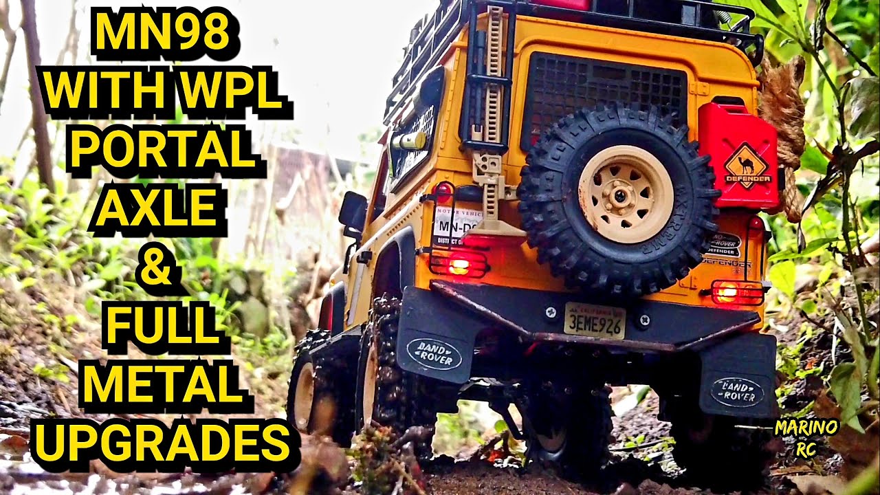 MN98 WITH WPL PORTAL AXLE & FULL METAL UPGRADES