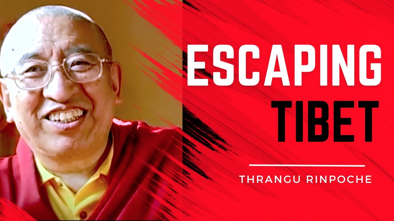 Escaping Tibet: Thrangu Rinpoche (16th Karmapa, Buddhism)