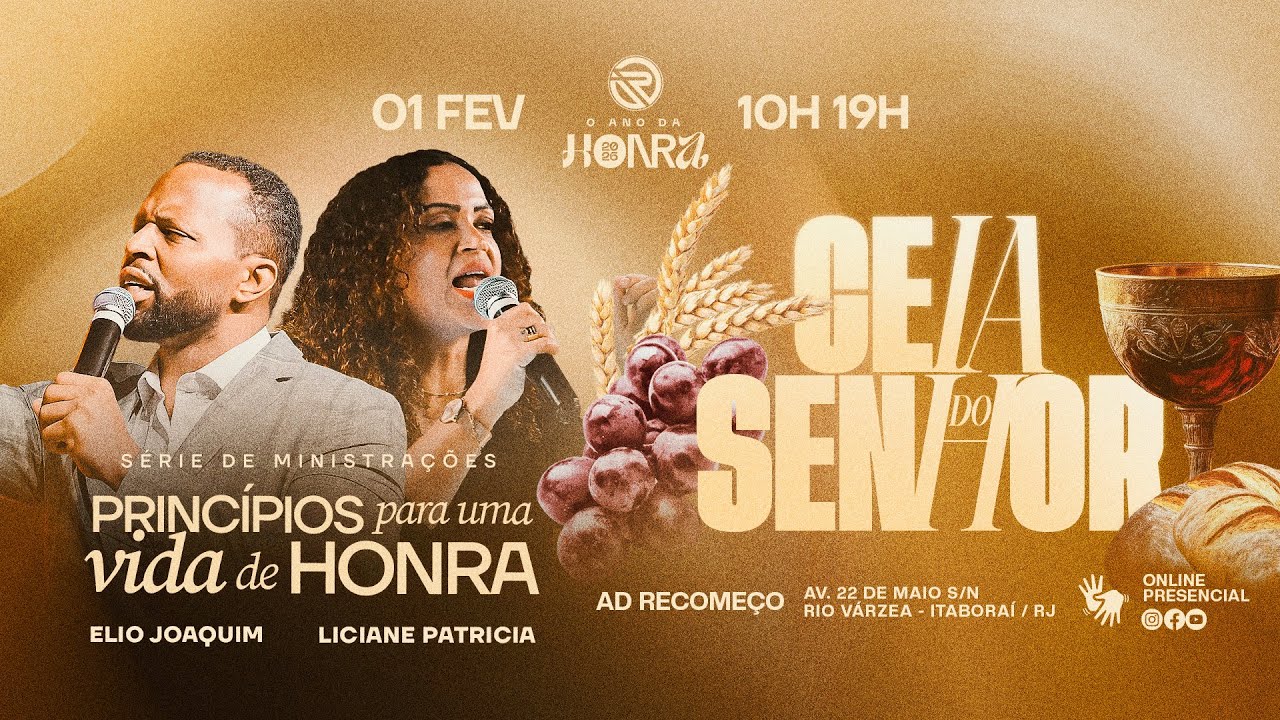 AD Recomeço l DOMINGO - CEIA DO SENHOR.