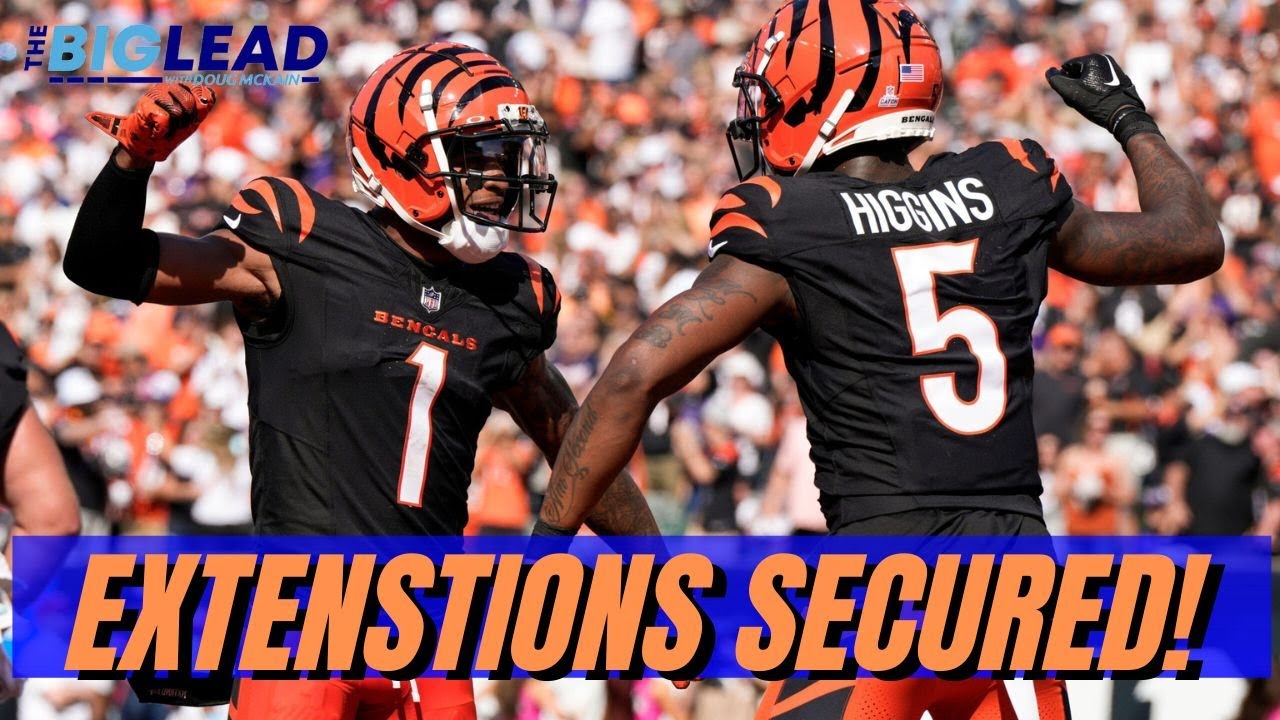 Bengals Lock In Their Stars! Tee Higgins & Ja'Marr Chase Secure Extensions!