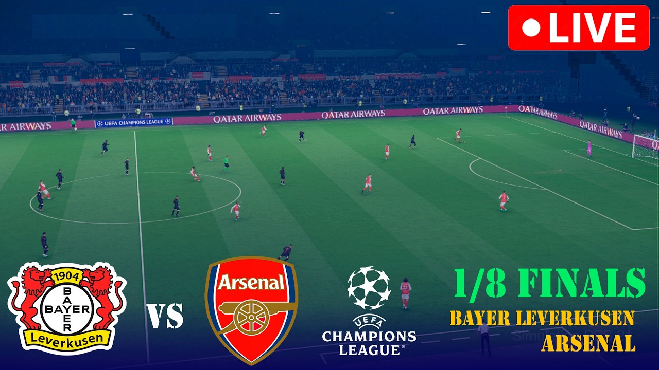Bayer Leverkusen vs Arsenal | Champions League 2026 | Ucl Live | PES 21 Simulation