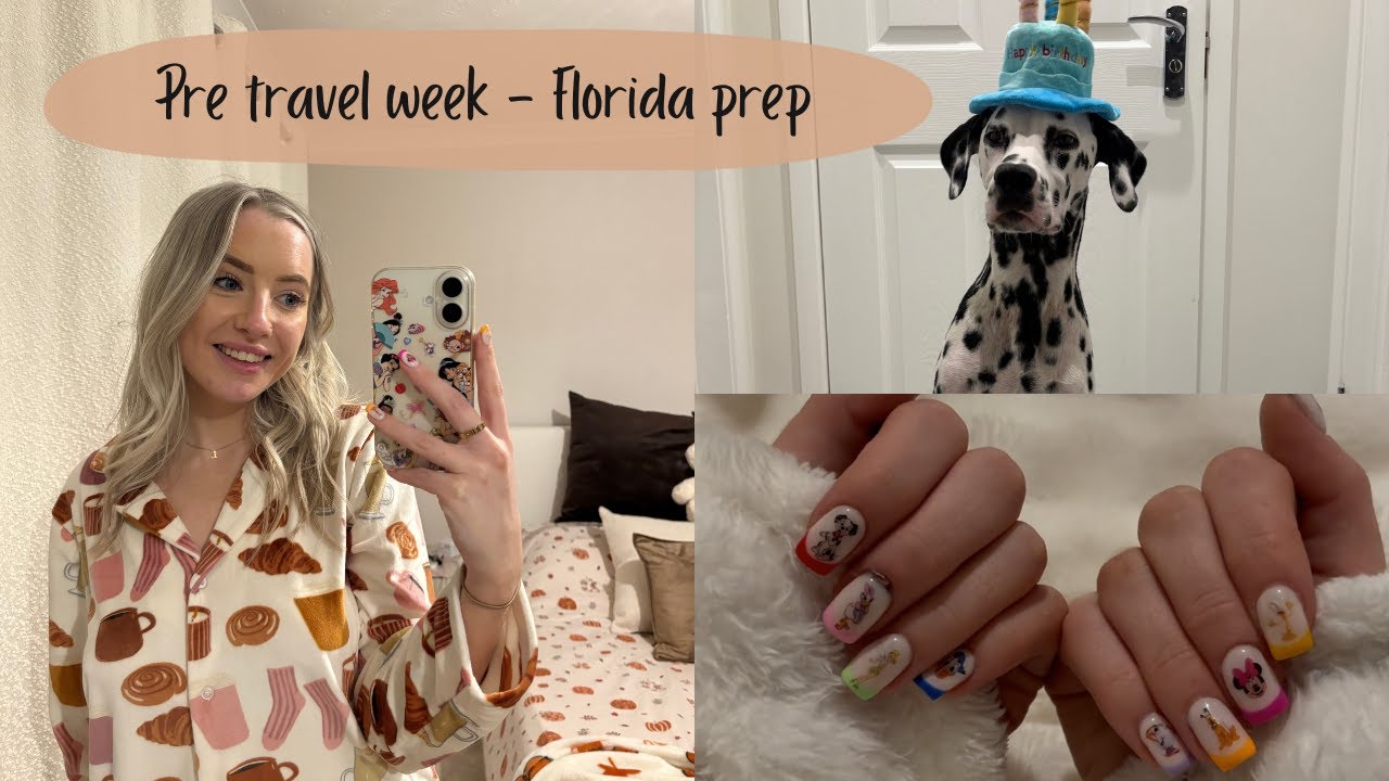 Pre Travel Week - Florida Prep!✨
