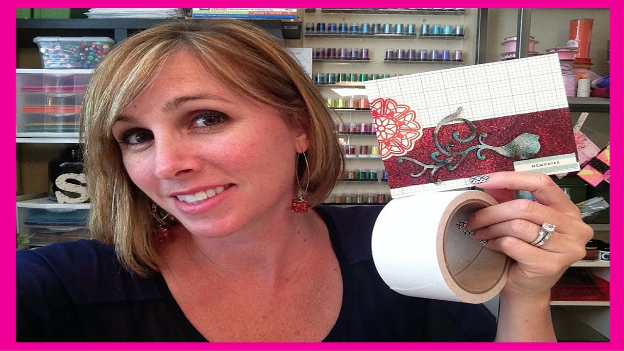 Tear ific Tape & Glitter Background #20