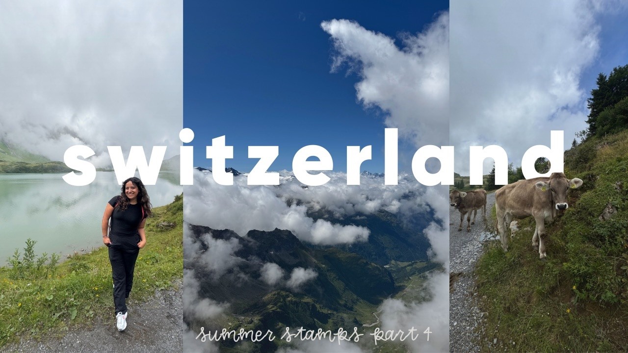 Engelberg, Switzerland Travel Vlog 🇨🇭🏔️ | Summer Stamps Pt. 4 (EF Ultimate Break)