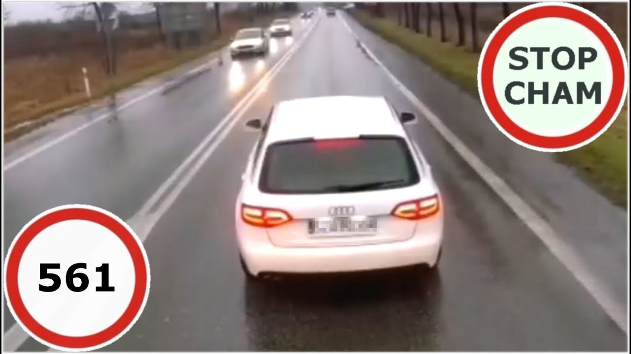 Stop Cham #561 - Niebezpieczne i chamskie sytuacje na drogach