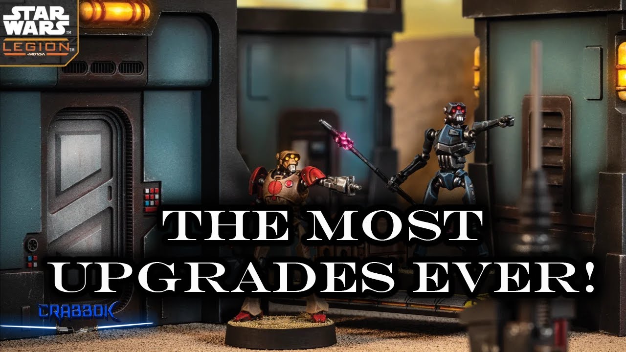 Super Tactical Command Droids Spoiledl!  Customizable Separatists for Star Wars Legion