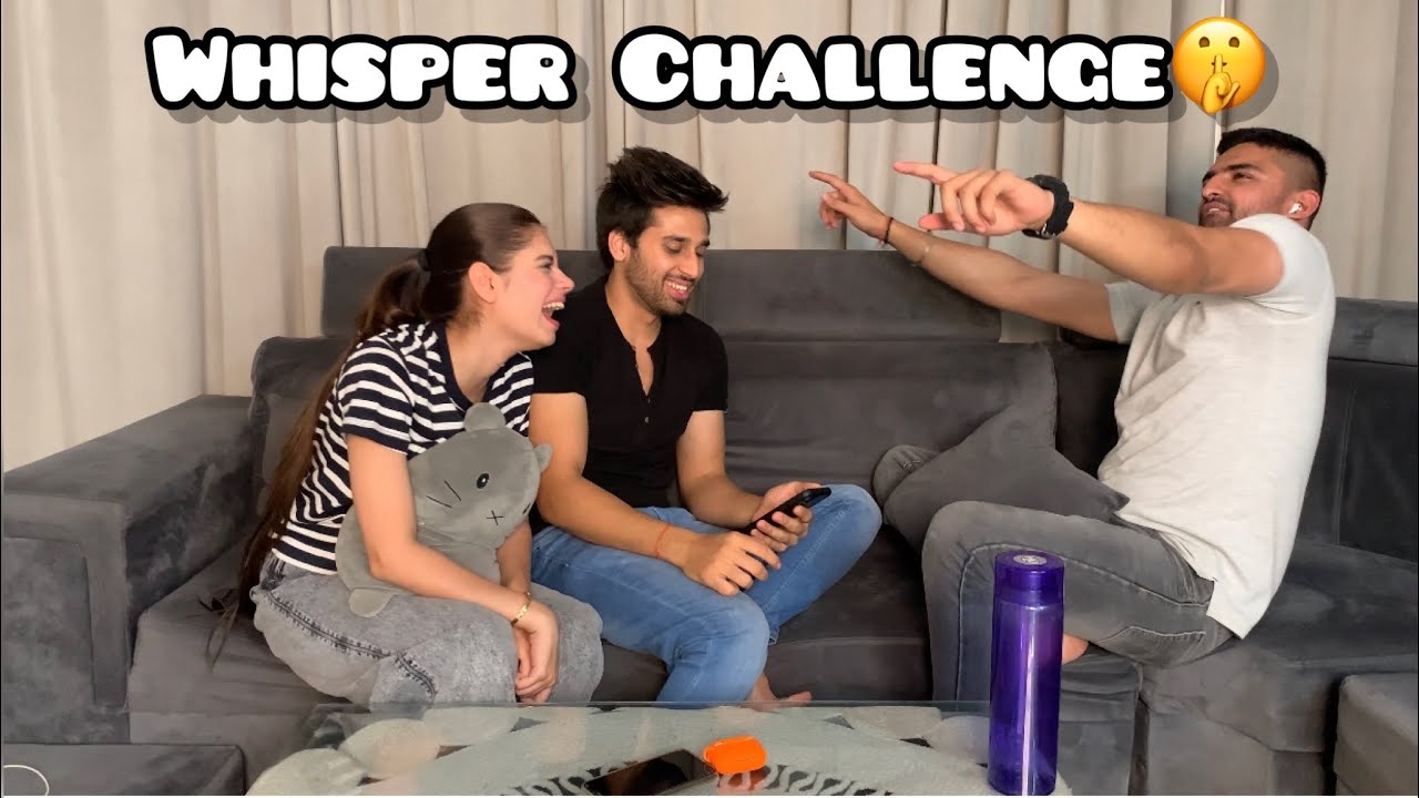Whisper Challenge with Dares || 
