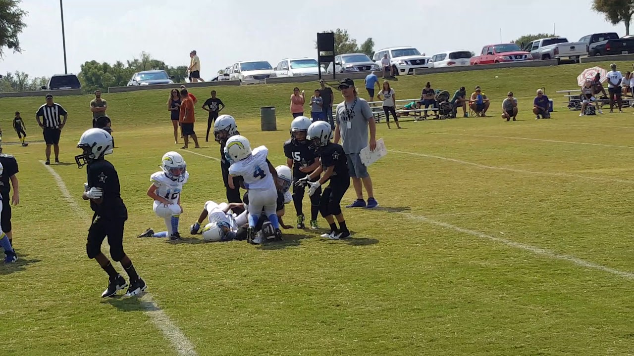 Bronco's Scrimmage 2017-09-23 Defense - John - QB Strip Fumble
