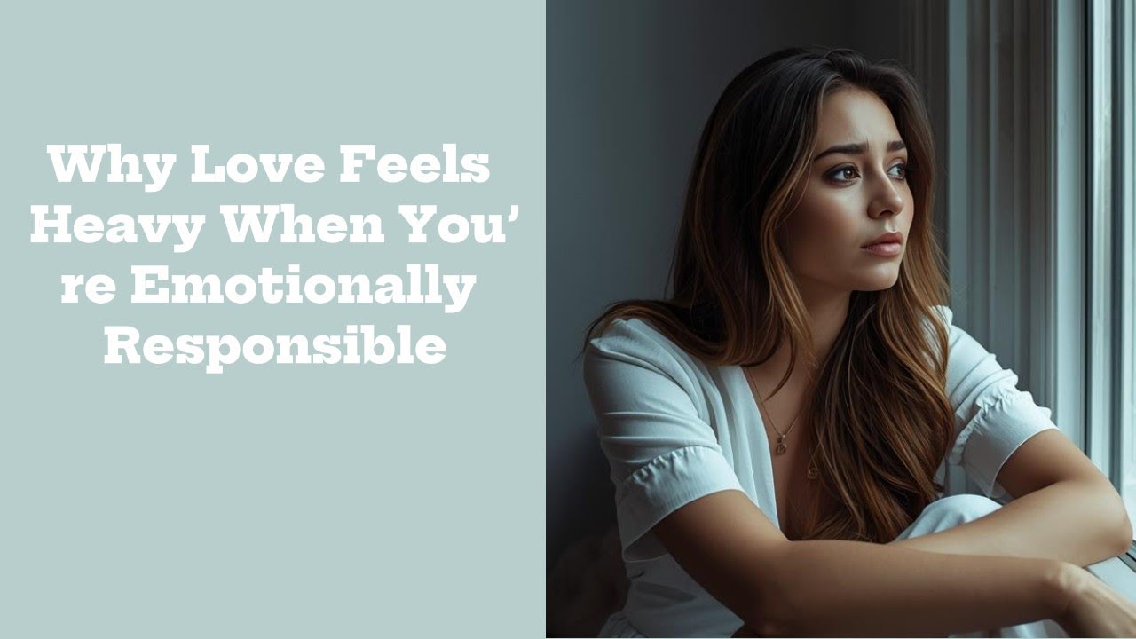 Why Love Feels Heavy When You’re Emotionally Responsible#inspiration #love #rootedwithin#emotional