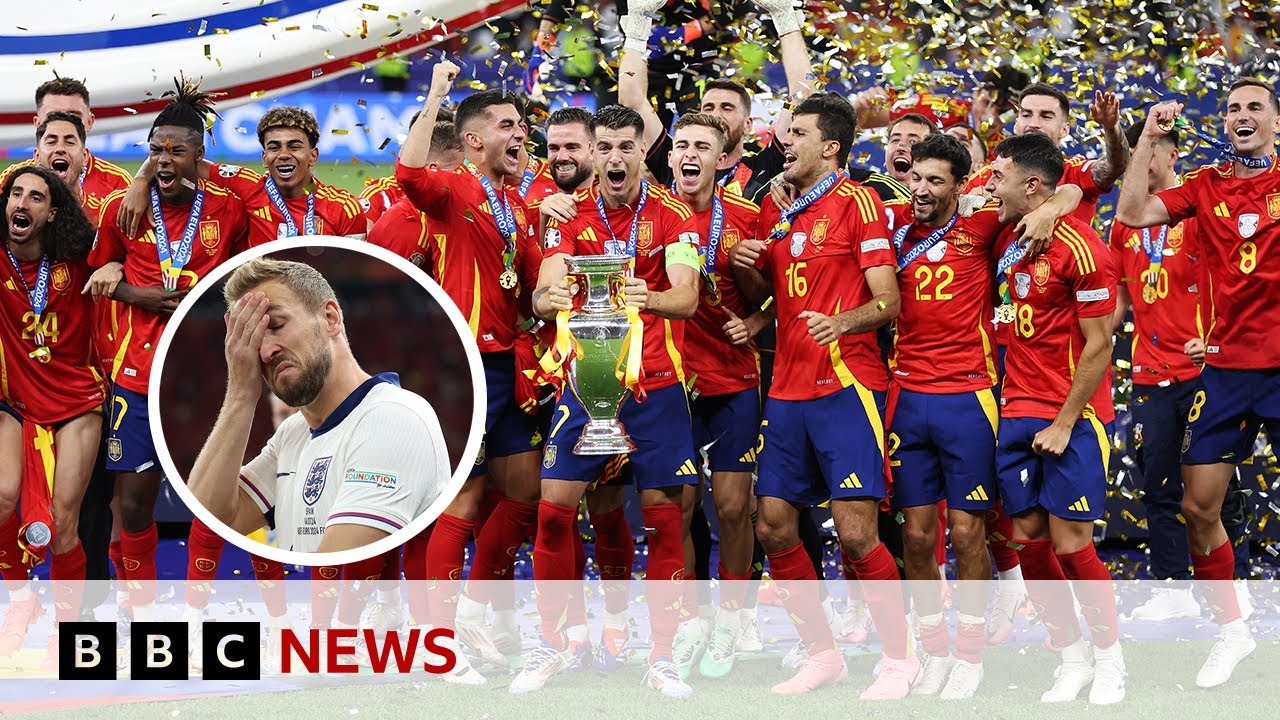 Spain beat England to win Euro 2024 | BBC News
