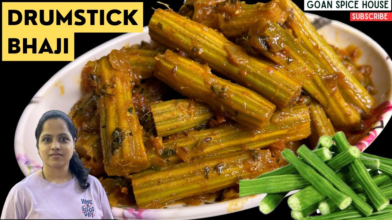 कभी न खाई होगी ऐसी Delicious Drumstick Sabji l Mhaskachya Sangachi Bhaji @GoanSpiceHouse