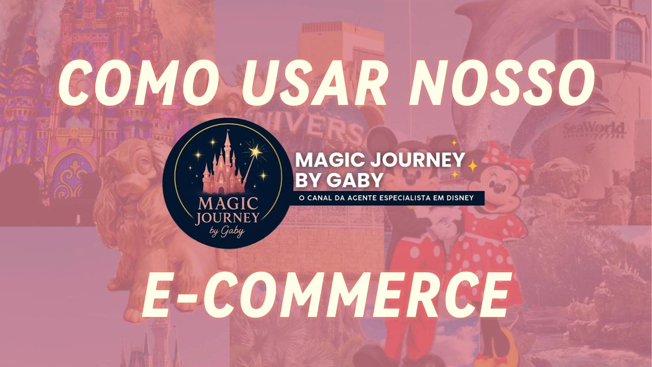 Veja como usar o e-commerce da Magic Journey!!