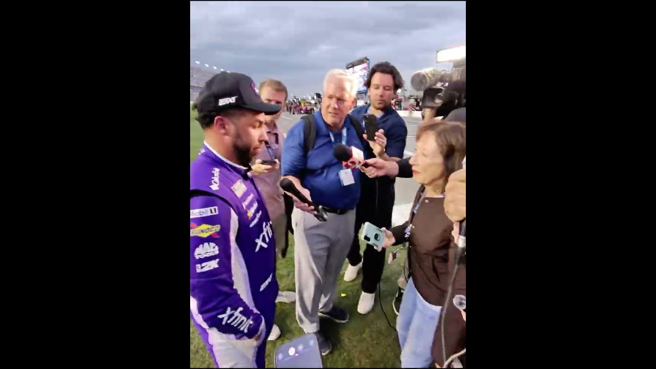 POV: You’re a NASCAR reporter after the Daytona 500
