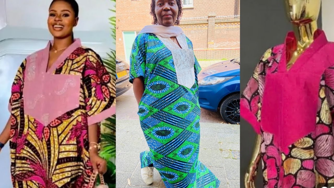 Comment coudre un boubou Africain élégante de À-Z Tuto facile pour les débutants