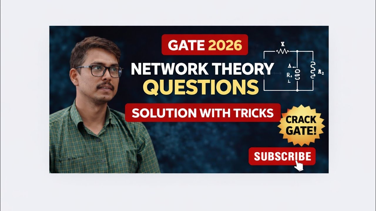 GATE 2026 Network Theory Questions