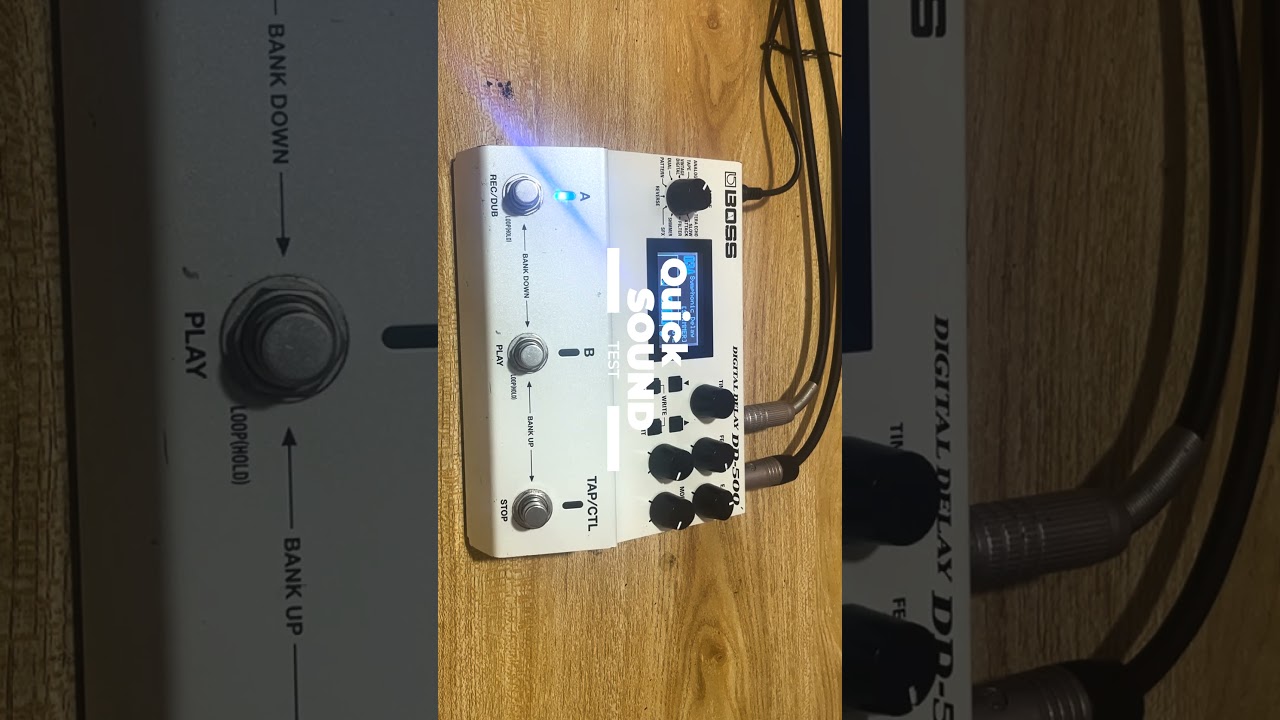 Exploring the delay effects power house - the Boss Digital Delay DD-500 
