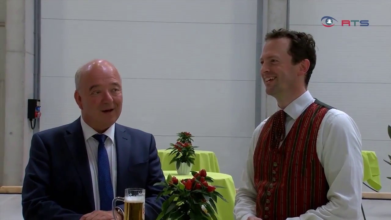 Eine neue Betriebshalle für die Firma Senoplast in Piesendorf