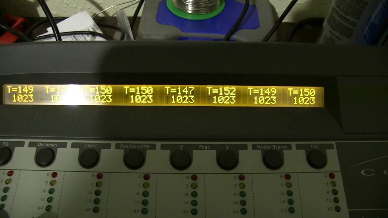 Digidesign (Avid) Command 8 - Fader problem
