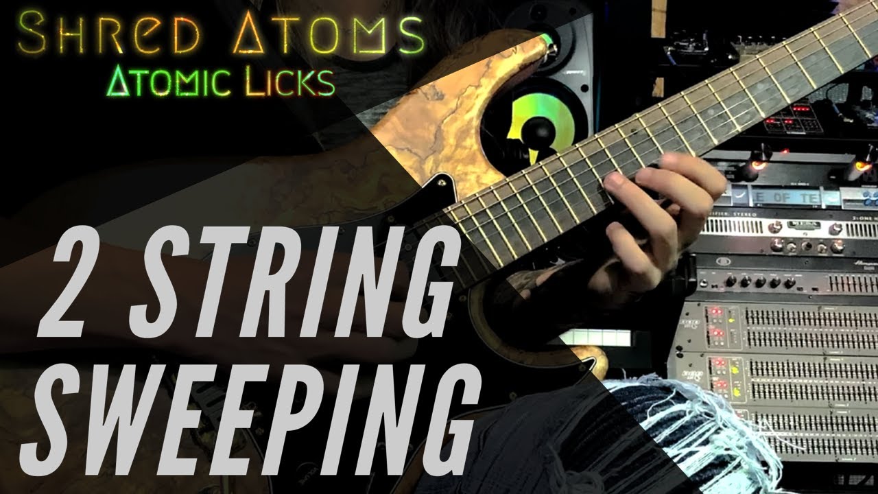 Atomic Licks #1 | 2 String Sweeping