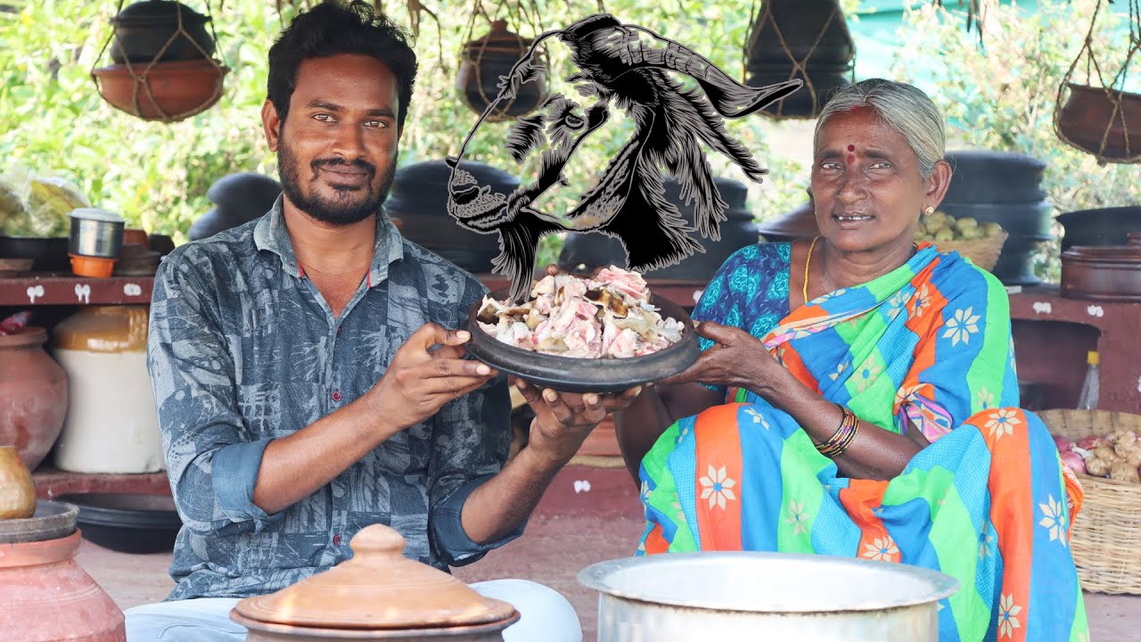 Goat Head Curry Recipe || తలకాయ కూర ఇలా వండారంటే అదిరిపోద్ది || Ranganayakamma Kitchen