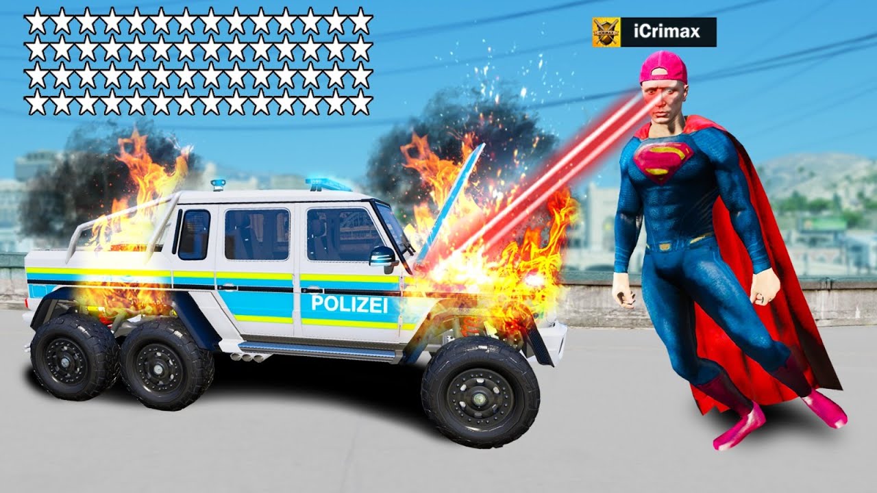 Ich spiele GTA 5 als SUPERMAN! 😱