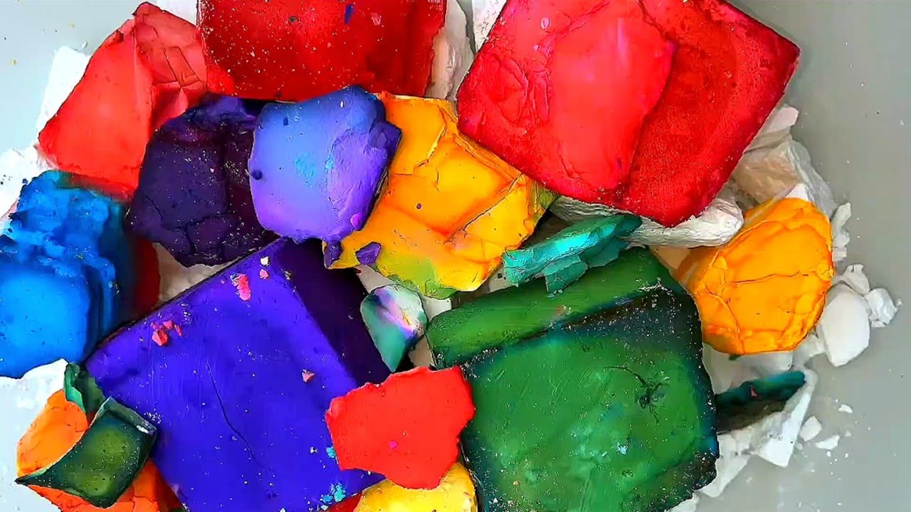 Soft BSN & Crunchy Gym Chalk Blocks Compilation Crush | Asmr | @asmrisntweirdmom