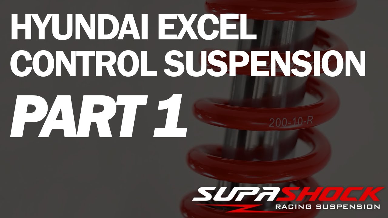 Part 1: 2022 Supashock Controlled Suspension Package - Hyundai Excel Racing Australia