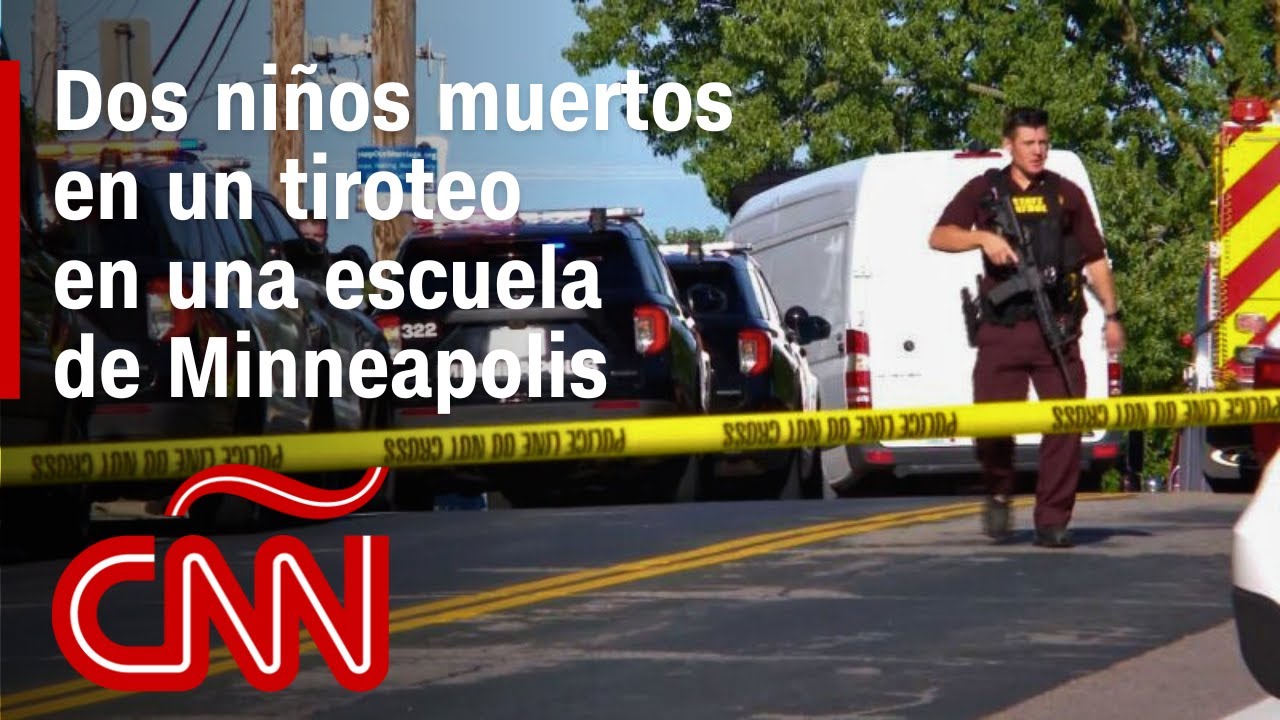 Tiroteo en escuela católica de Minneapolis: reportan la muerte de dos niños y al menos 17 heridos