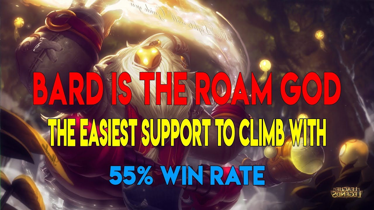 BARD is the BEST Roaming Support - Bard Support League of Legends (S10)