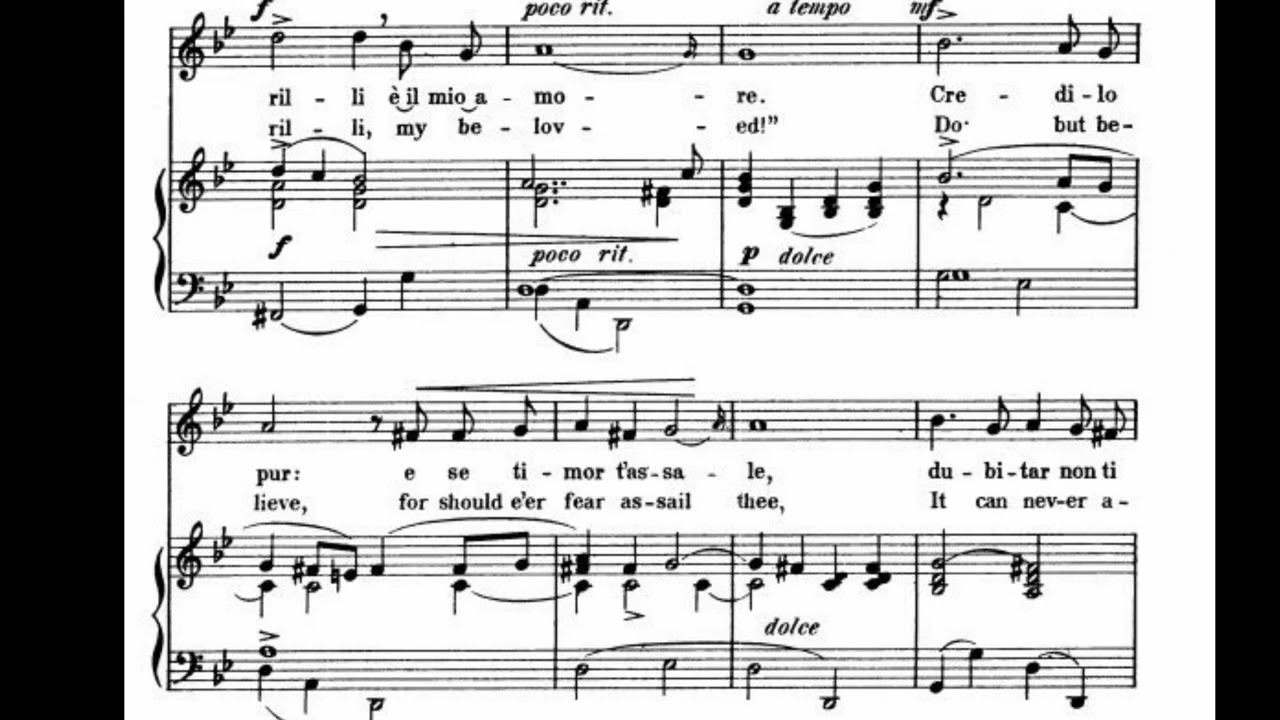 Amarilli, mia bella (g minor)｜Piano Accompaniment｜Arr. Atsuhiko Hashimoto