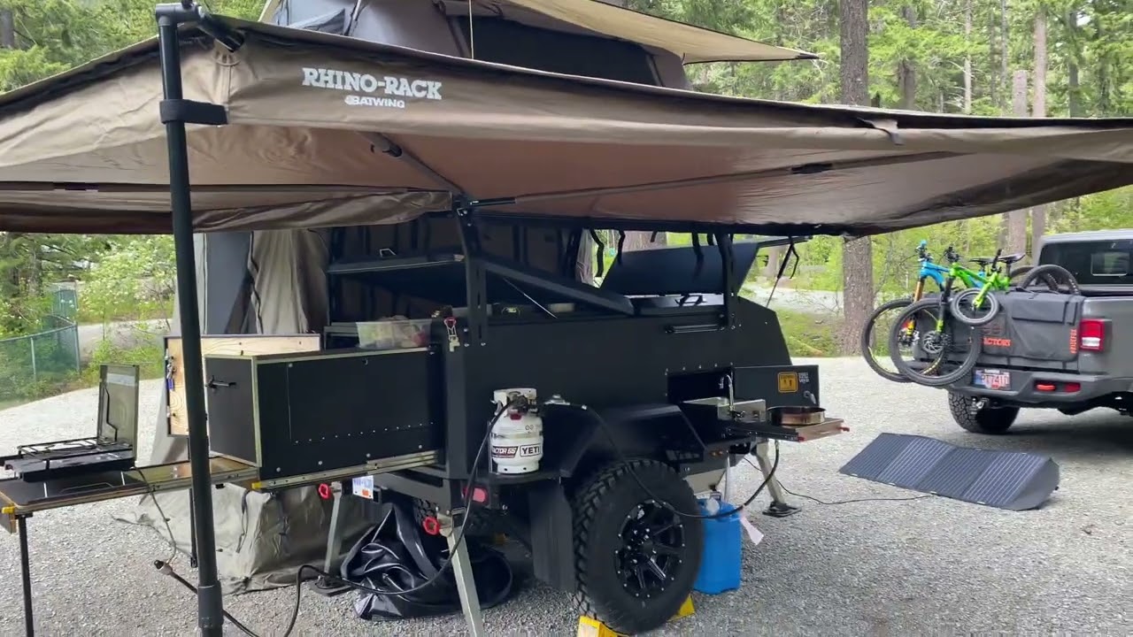 Doghouse Generation 2 custom build Overland Trailer
