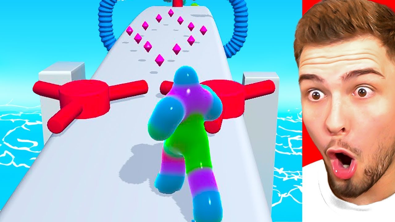 DER LUSTIGSTE SCHLEIM PARKOUR der WELT! (Blob Runner 3D)