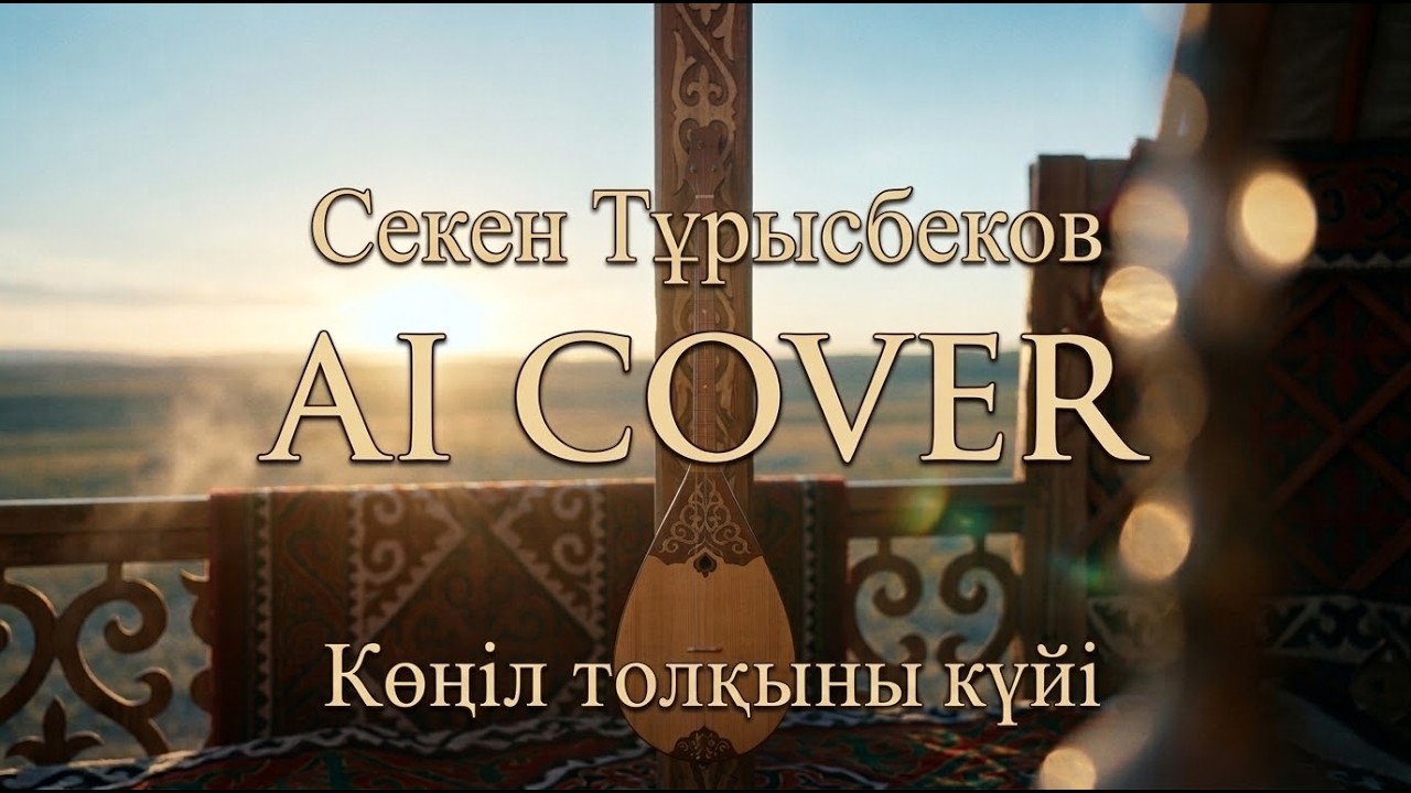 Секен Тұрысбеков   Көңіл толқыны күй AI cover