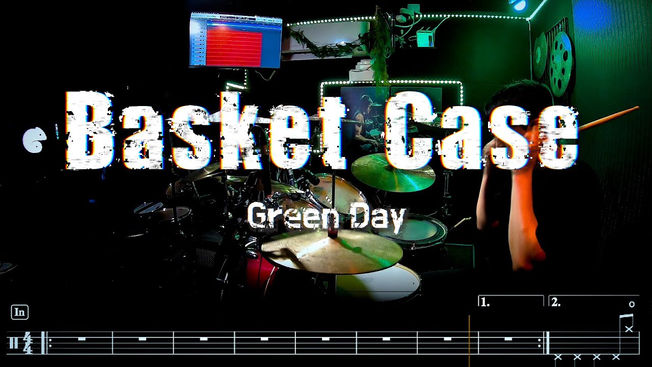 Green Day(그린데이) 'Basket Case' [중급] l 드럼커버 l Drum cover Drum score