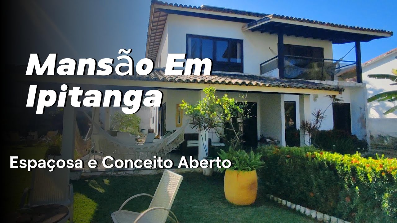 Casa à venda na Praia de Ipitanga – Ampla, moderna e próxima ao mar!