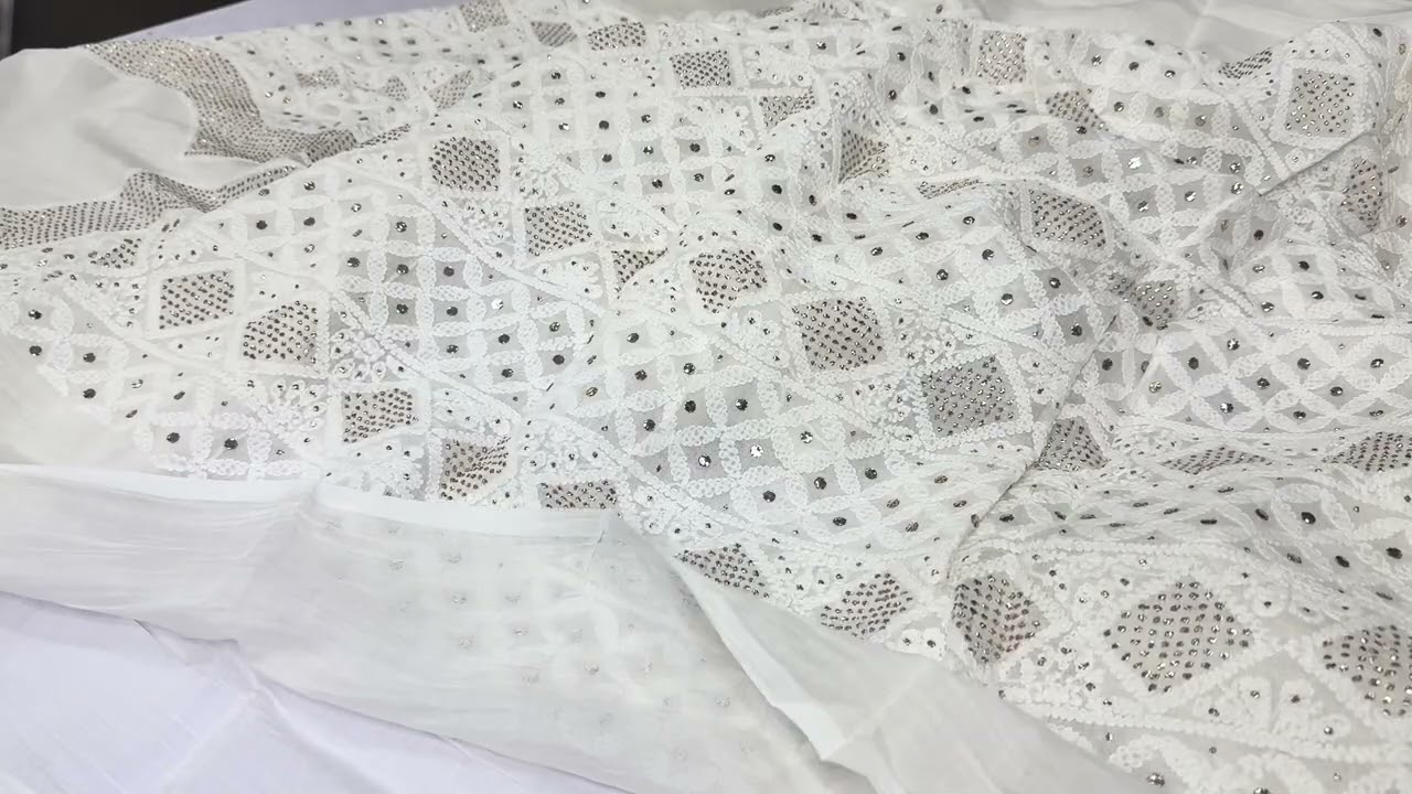 Pure chanderi mul kurta duppata set #lucknowichikankurti #eidcollection #summercollection #handmade 