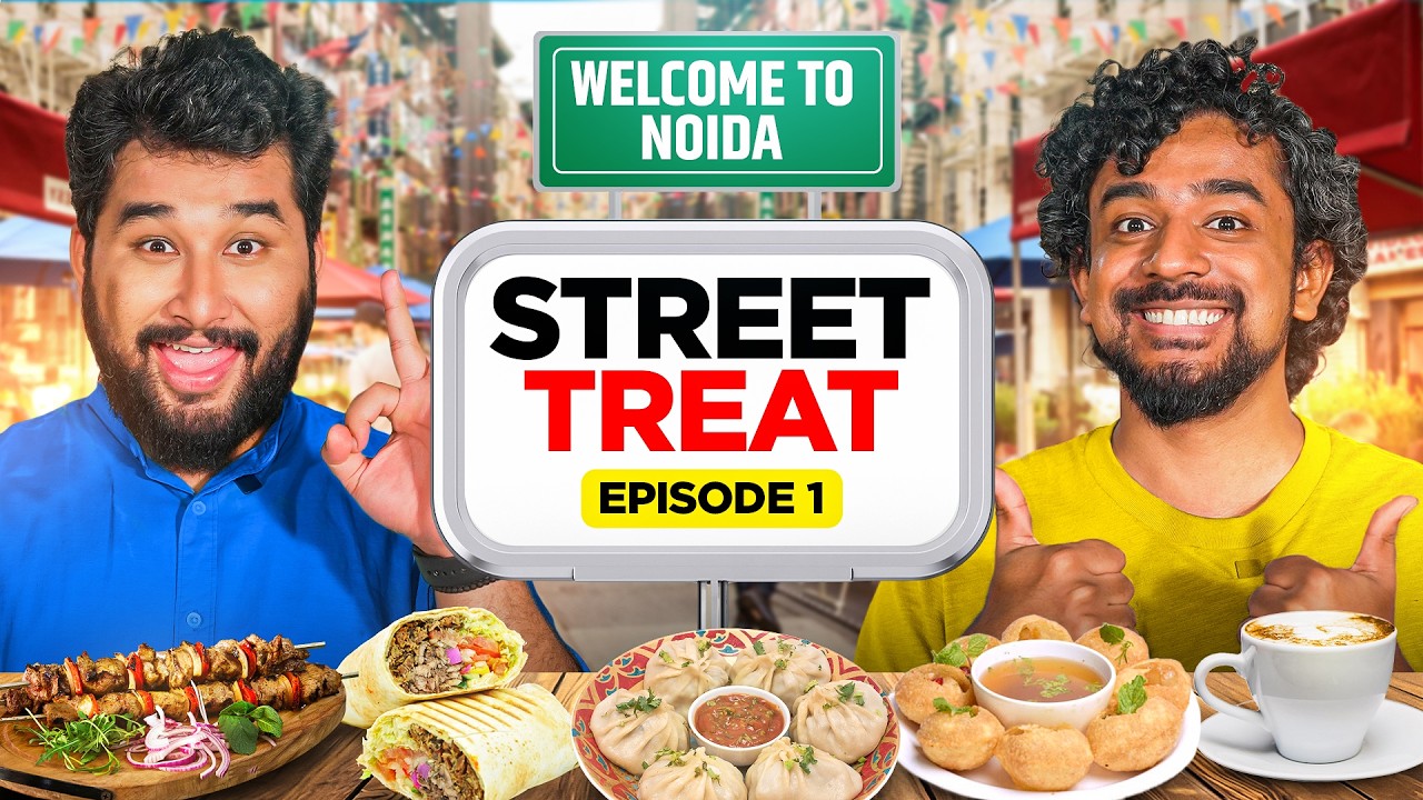 Trying Noida's Insane Street Food | Street Treat Ep. 1 | The Urban Guide