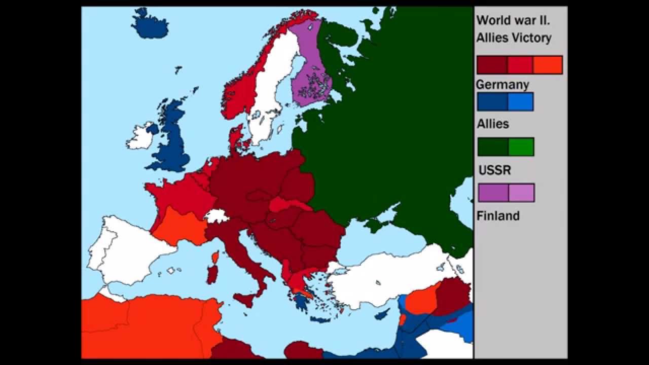 World War 2 [Alternate] Allies victory / every day