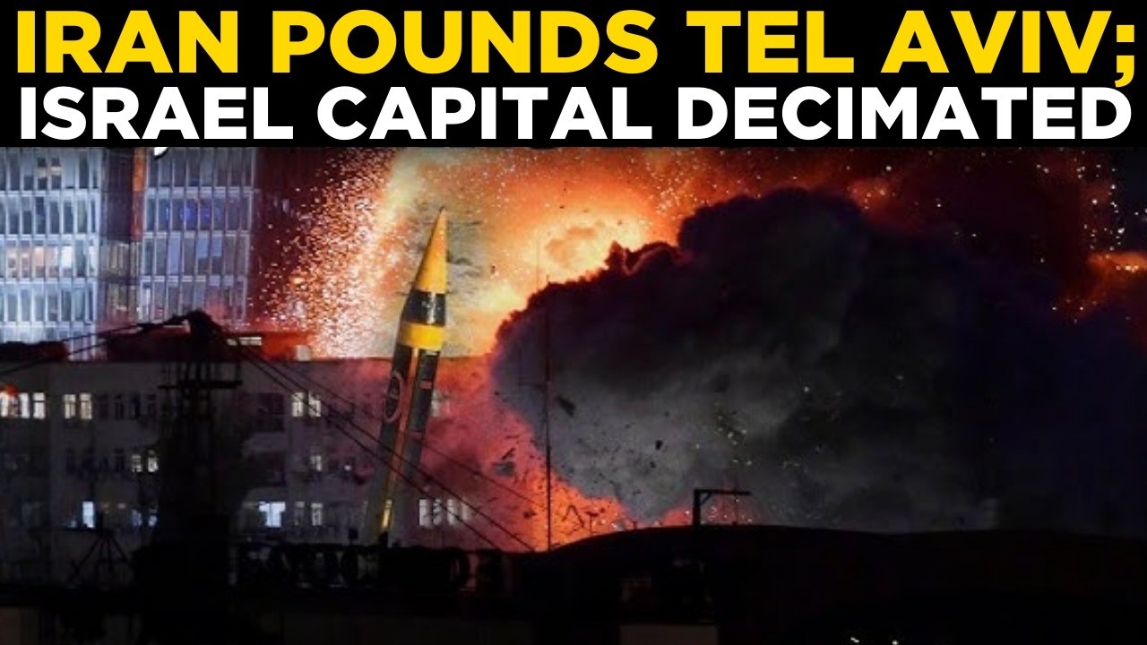 Live: Iran DECIMATES Tel Aviv; Buildings Reduced To Rubble, Iron Dome Smashed  | World News