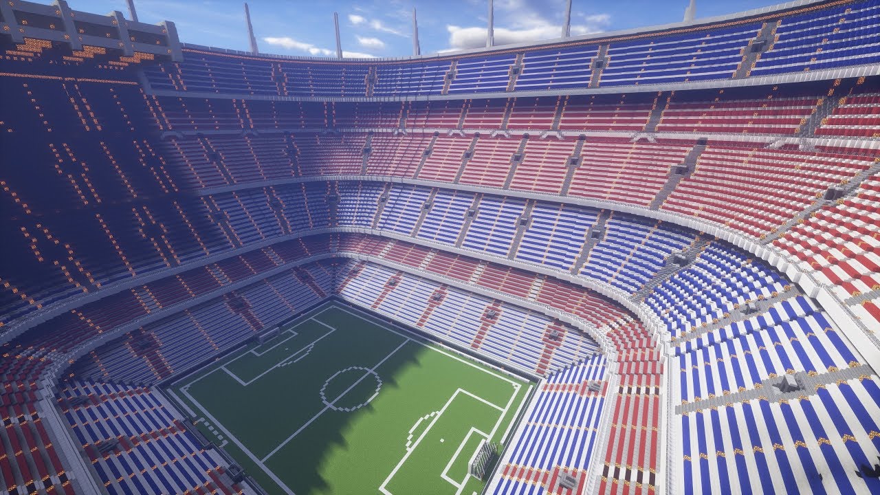 The Biggest Minecraft Stadium Ever Created
