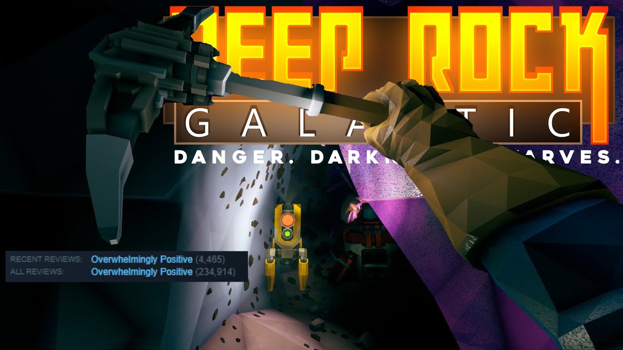 the reviews didn't lie about Deep Rock Galactic