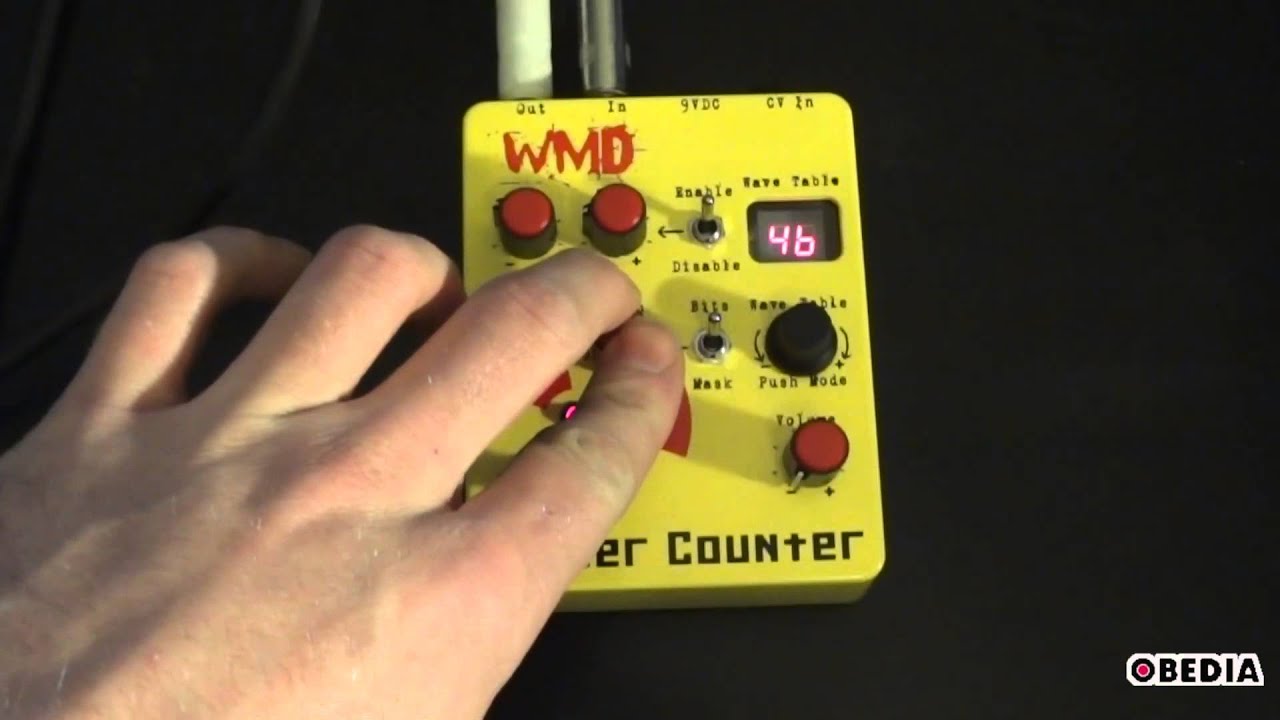 WMD Geiger Counter Guitar Effects Stomp Box Overview