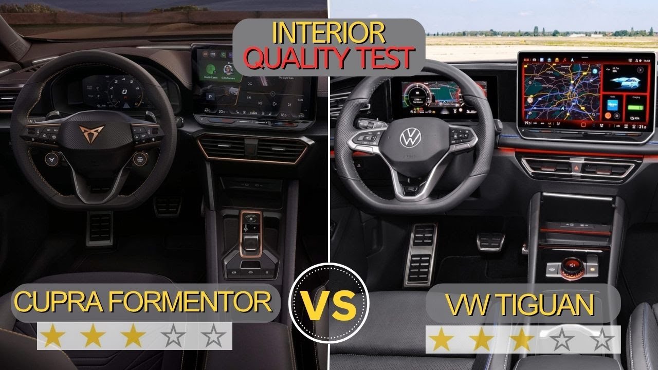 Cupra Formentor VS VW Tiguan (2025) | The ultimate QUALITY and PRACTICALITY TEST!