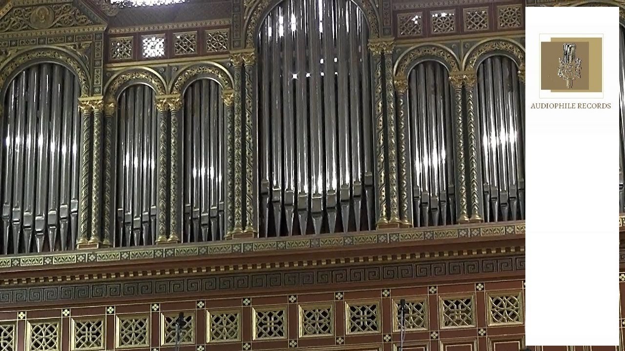 J. S. Bach D - moll toccata a Pécsi Bazilika Angster orgonáján